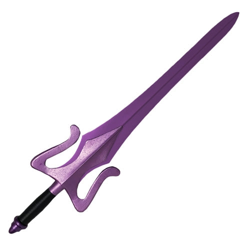 Full view of the 40-inch Masters of the Universe Skeletor's Sword prop replica