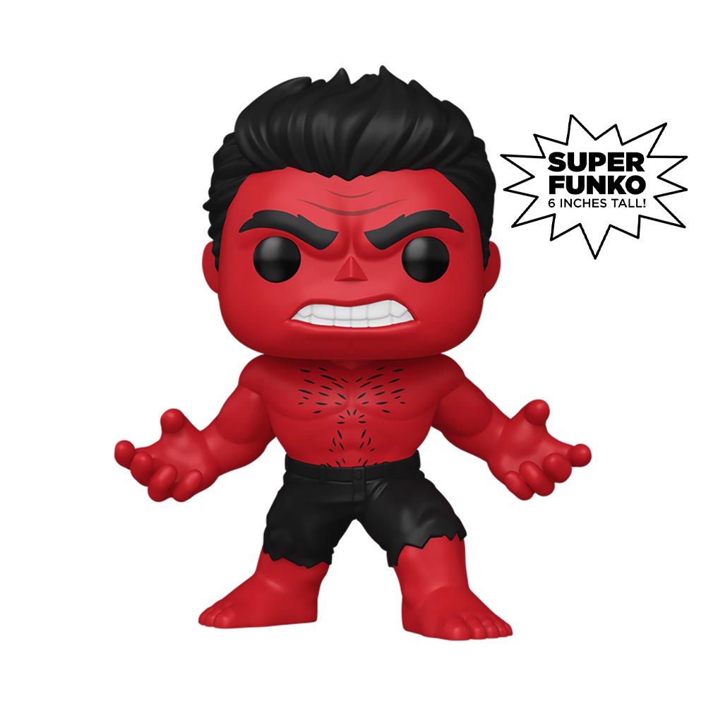 Captain America Brave New World Red Hulk Funko Pop! Super Bobblehead Figure