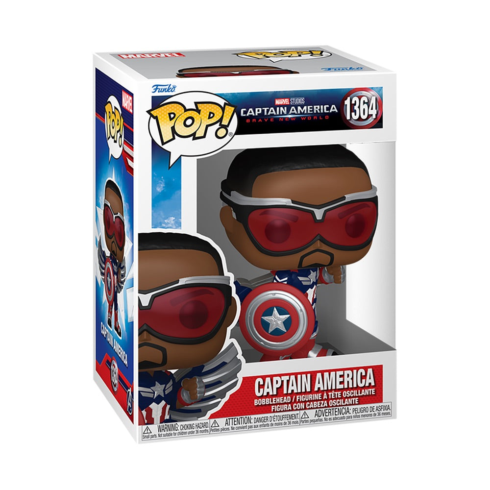 Captain America Brave New World Captain America Funko Pop! Bobblehead Figure