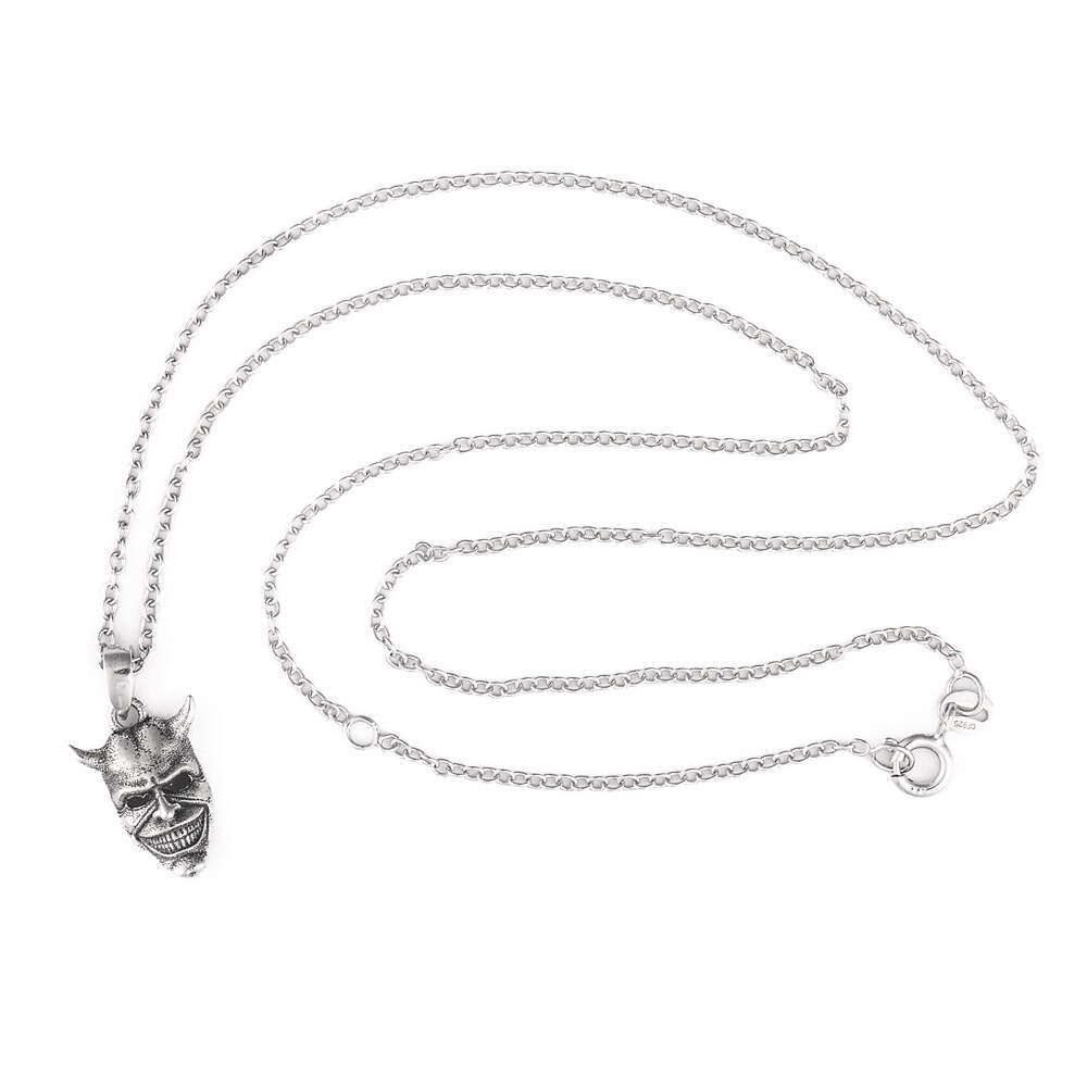 Black Phone 2 Grabber Mask Pendant Necklace