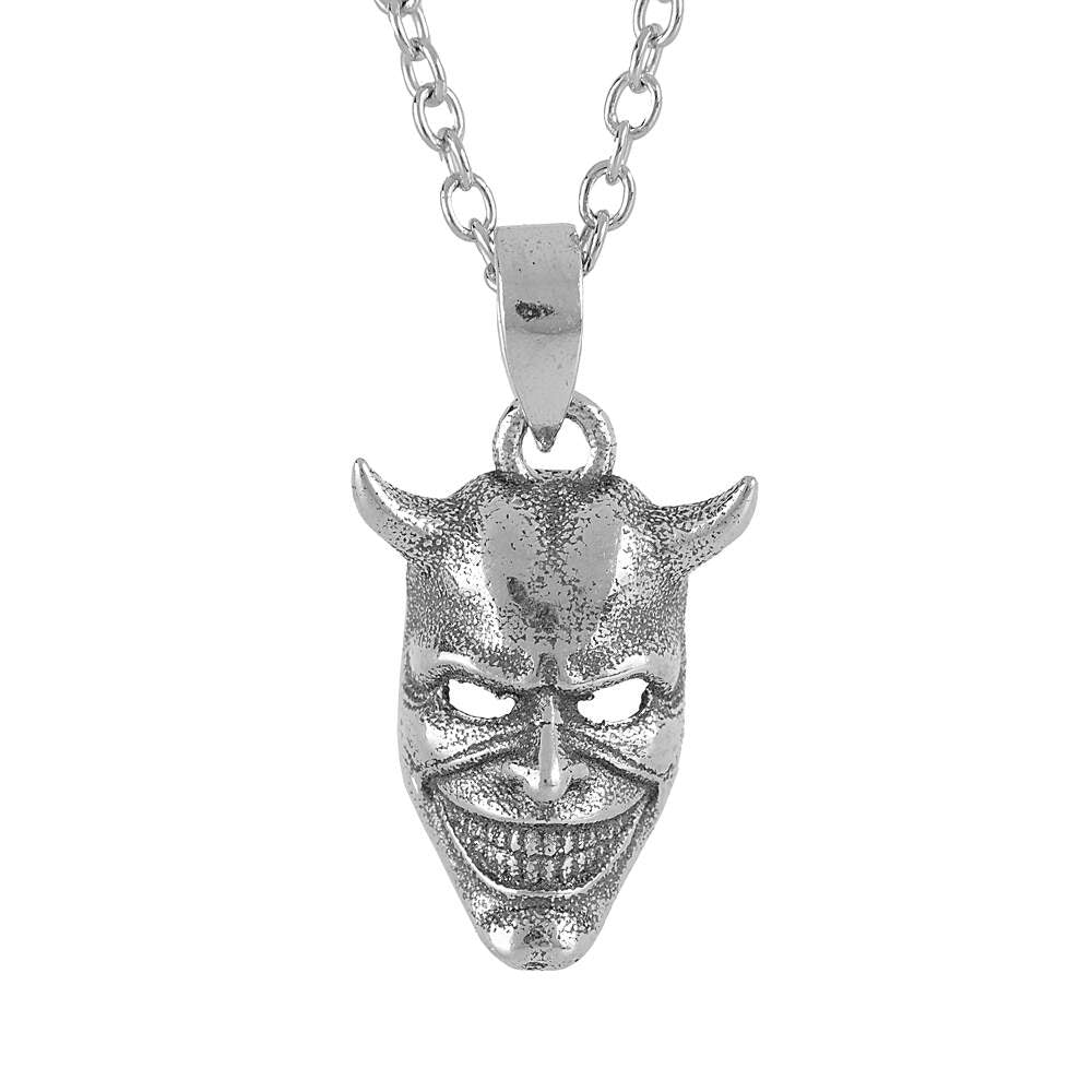 Black Phone 2 Grabber Mask Pendant Necklace