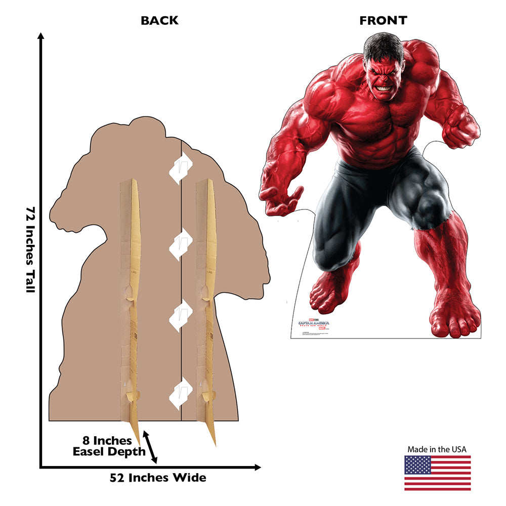 Captain America: Brave New World Red Hulk Standee