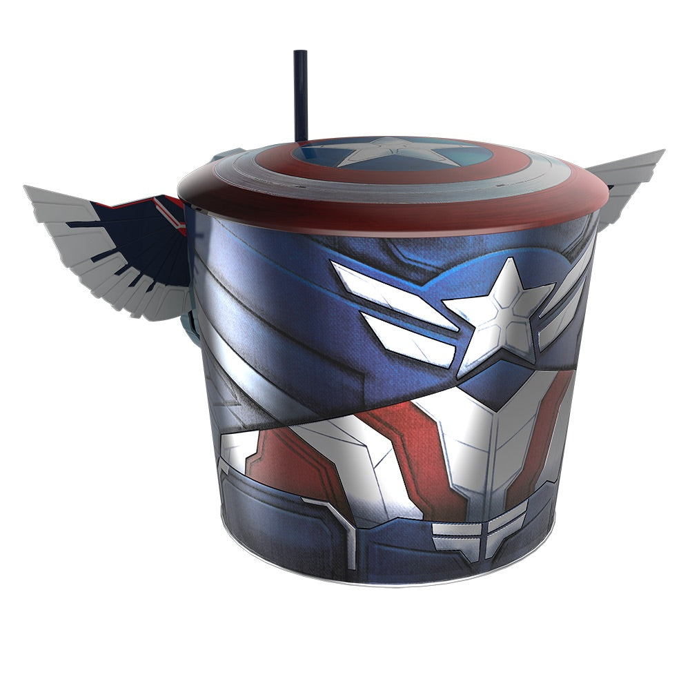 Captain America: Brave New World Shield Drink Container & Popcorn Bucket Combo