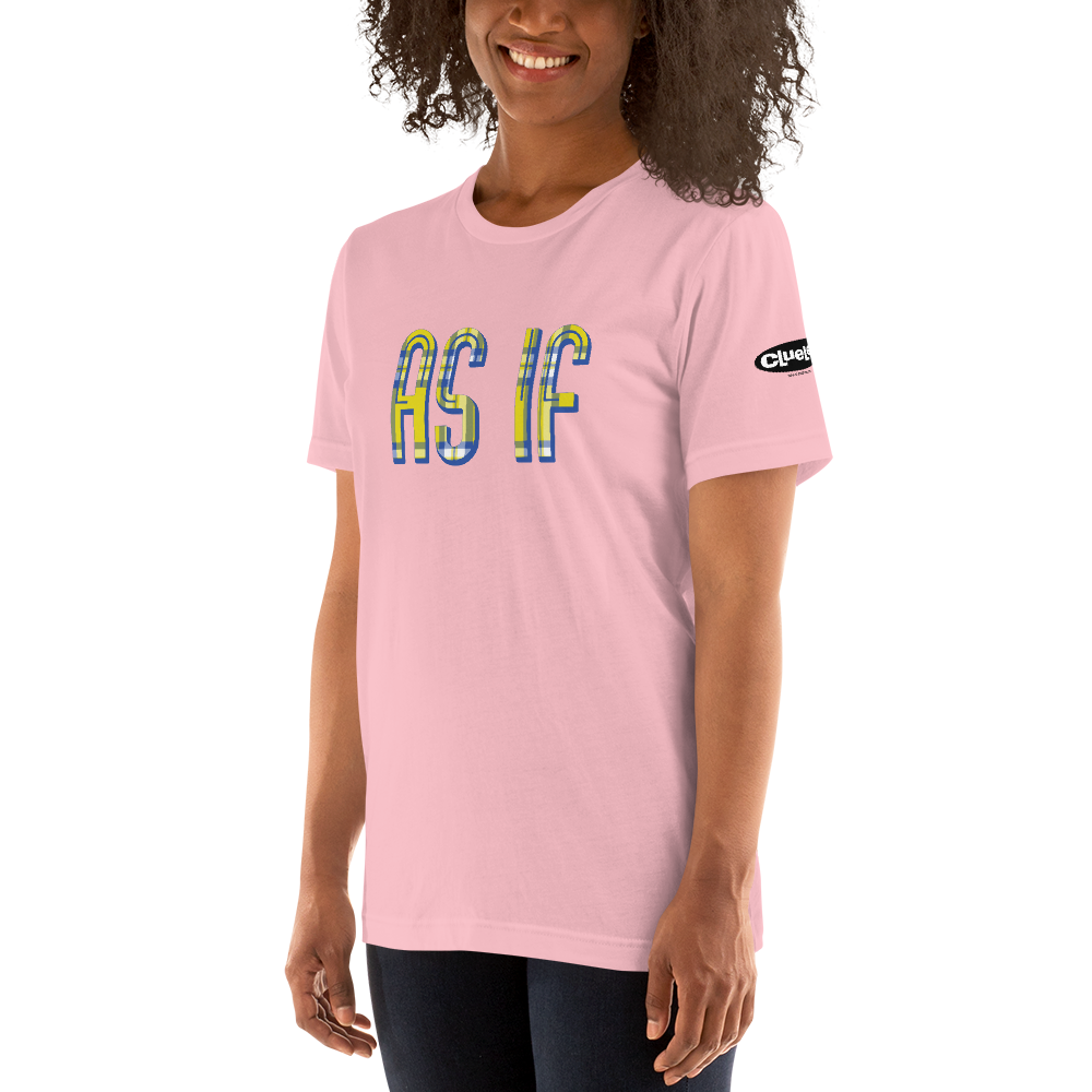 Clueless As If Plaid T-Shirt