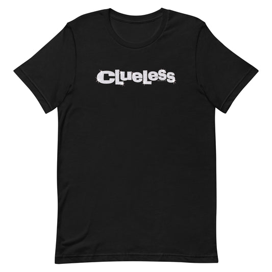 Clueless sparkle t-shirt - black