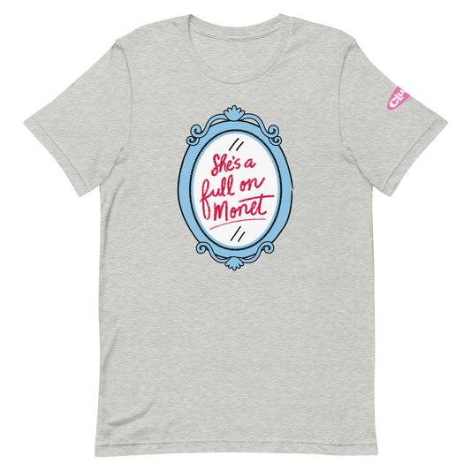 Clueless Monet Adult Short Sleeve T-Shirt Athletic Heather