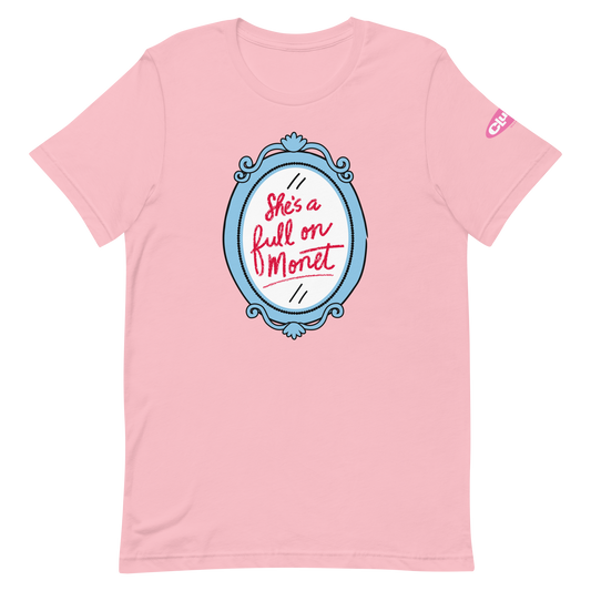 Clueless monet t-shirt - pink