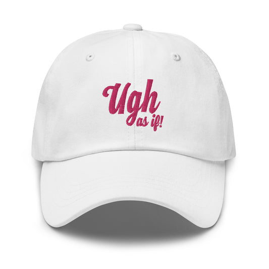 Clueless uhg as if classic dad hat - white