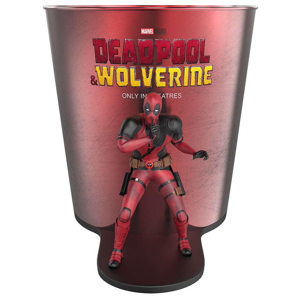 Deadpool and Wolverine Popcorn Bucket with Figures