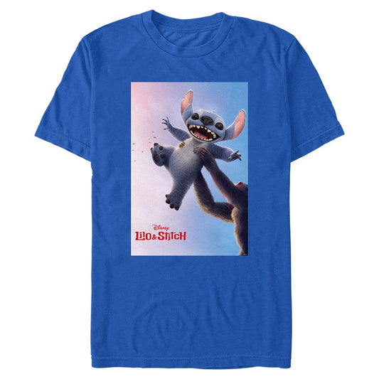 Lilo & Stitch Stitch And Rafiki T-shirt Royal