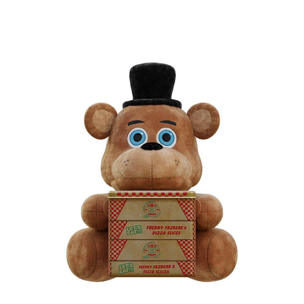 Five Nights at Freddy's Freddy Fazbear Plush with Pizza Box Popcorn Bucket