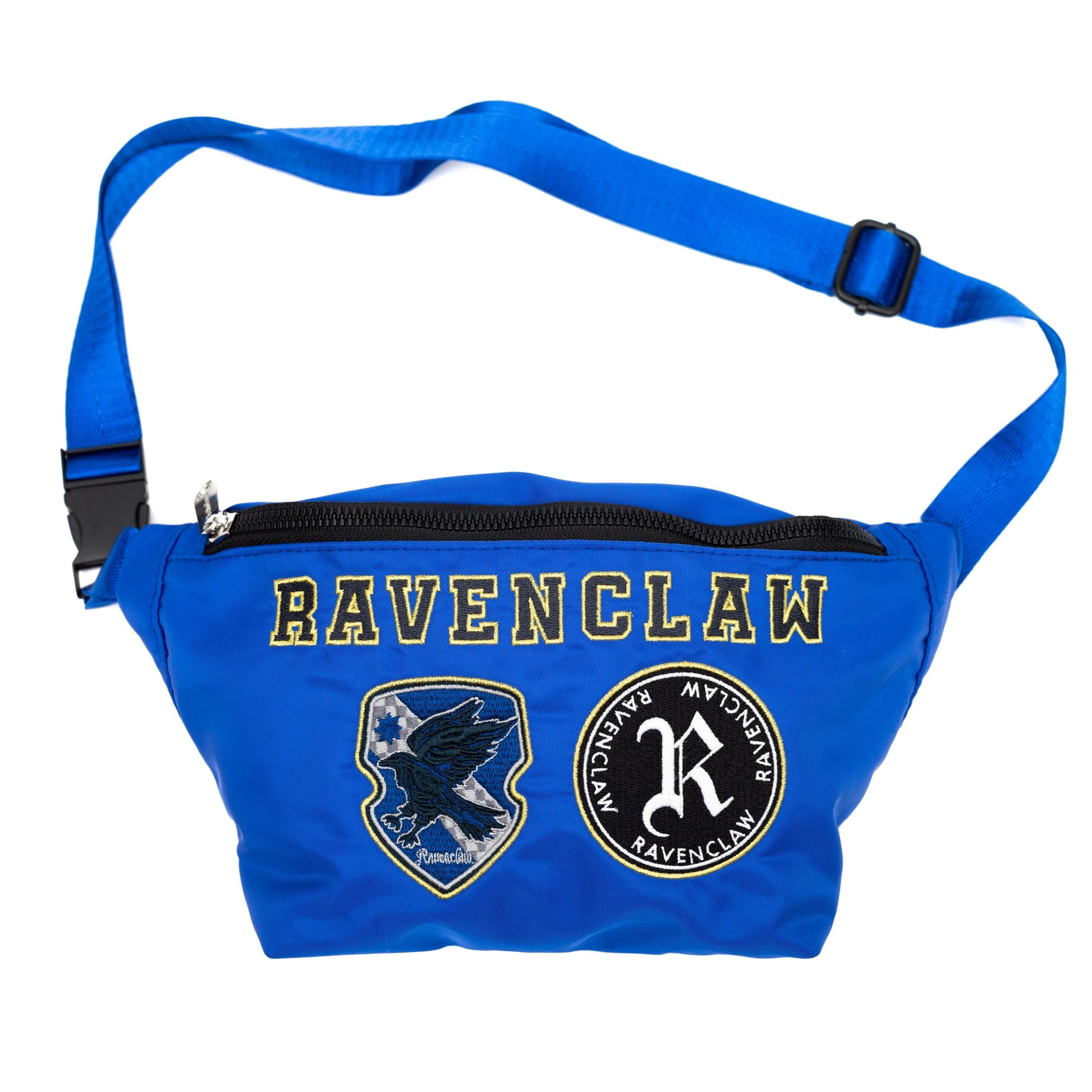 Side view of 11x6x5 inch Harry Potter fanny pack bag