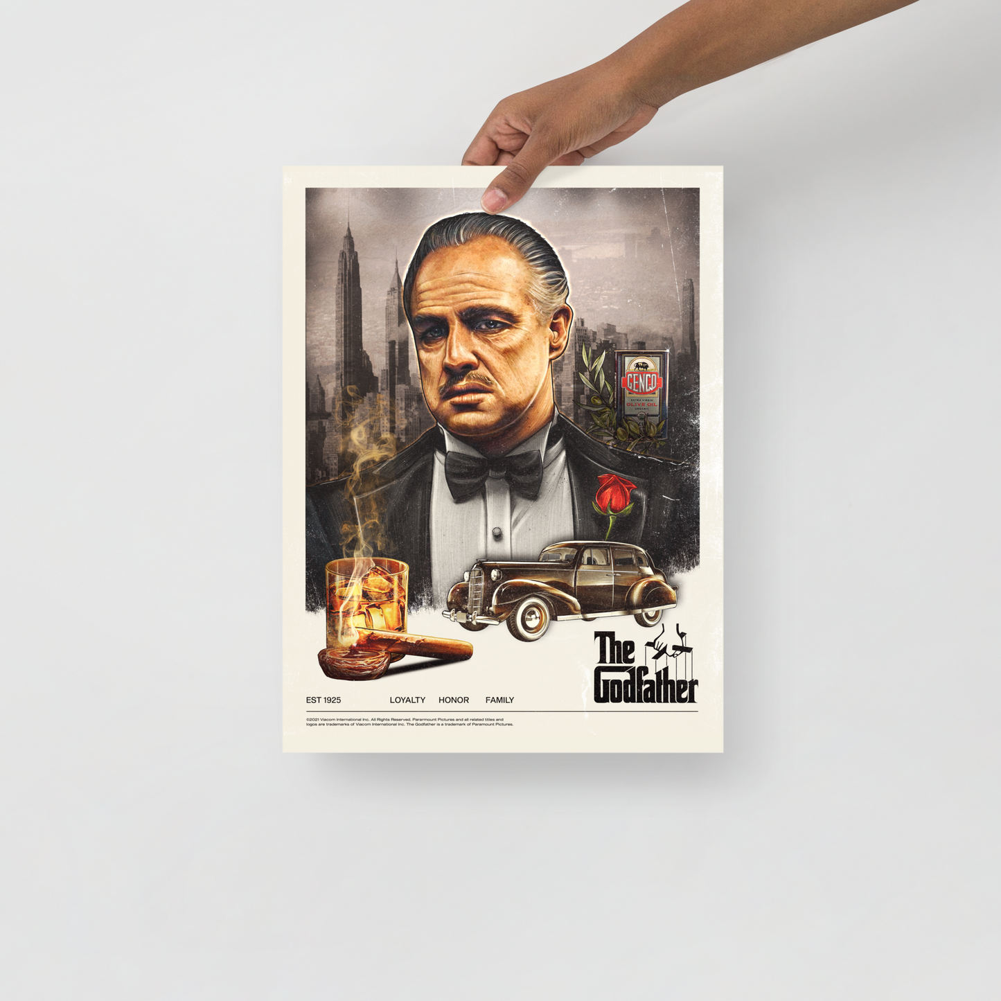 The Godfather Don Corleone Premium Poster