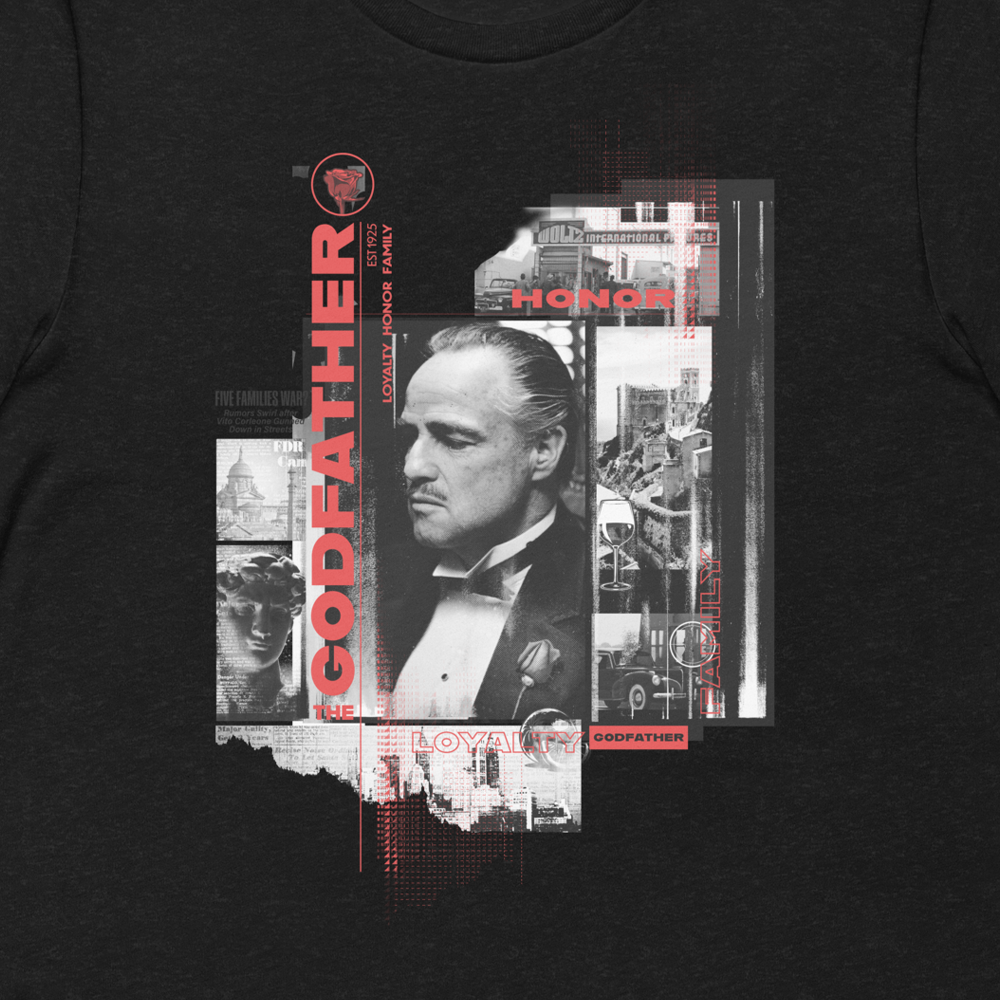 The Godfather "Honor Loyalty Family" T-Shirt