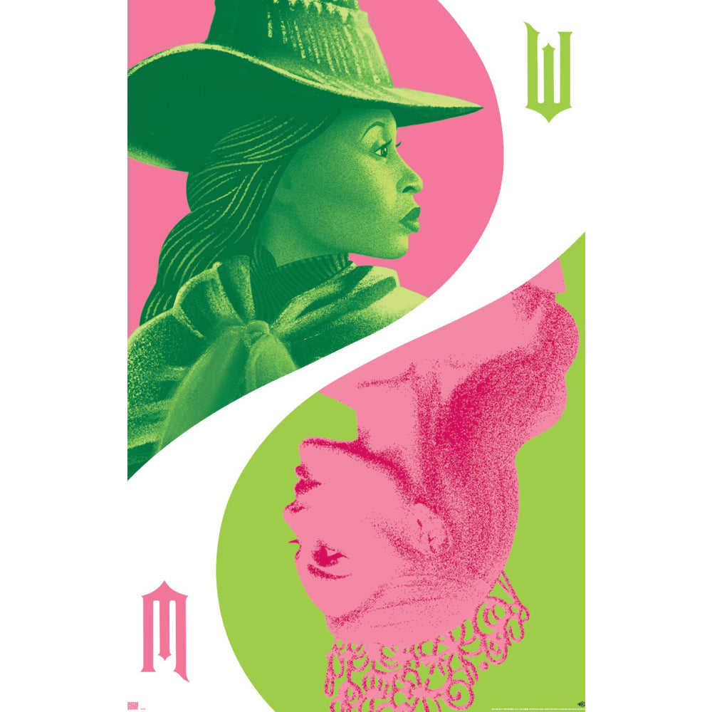 Wicked: Elphaba & Glinda Poster Set