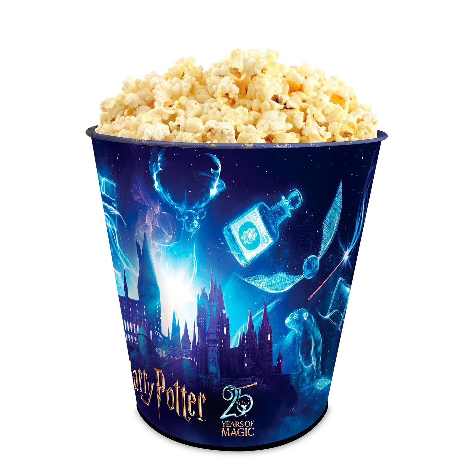 Harry Potter 25th Anniversary Popcorn Bucket and Stir Stick Set