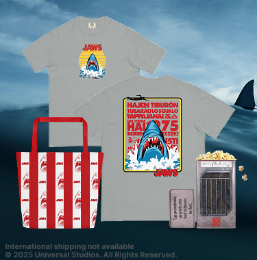 Shop the Jaws 50th Anniversary Collection!