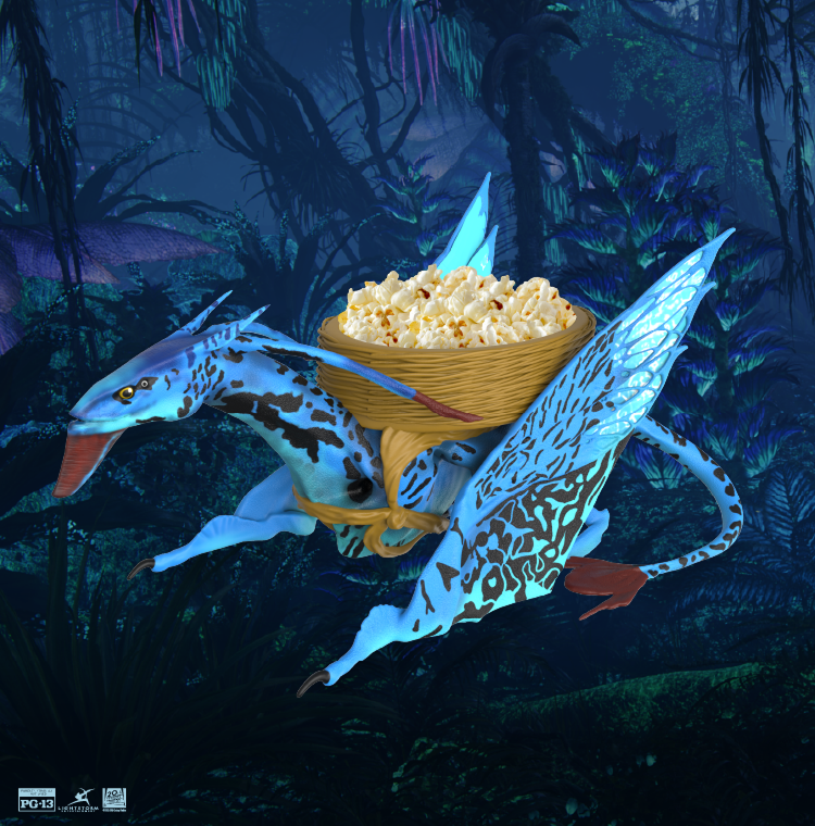 claim the Avatar: fire and ash popcorn bucket