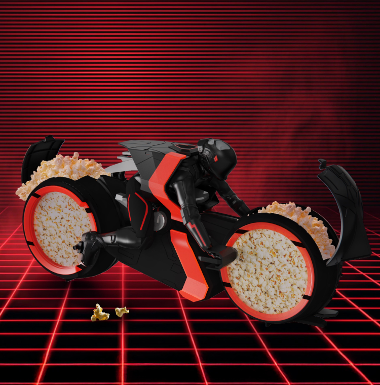 SHOP THE TRON: ARES LIGHTCYCLE POPCORN BUCKET!