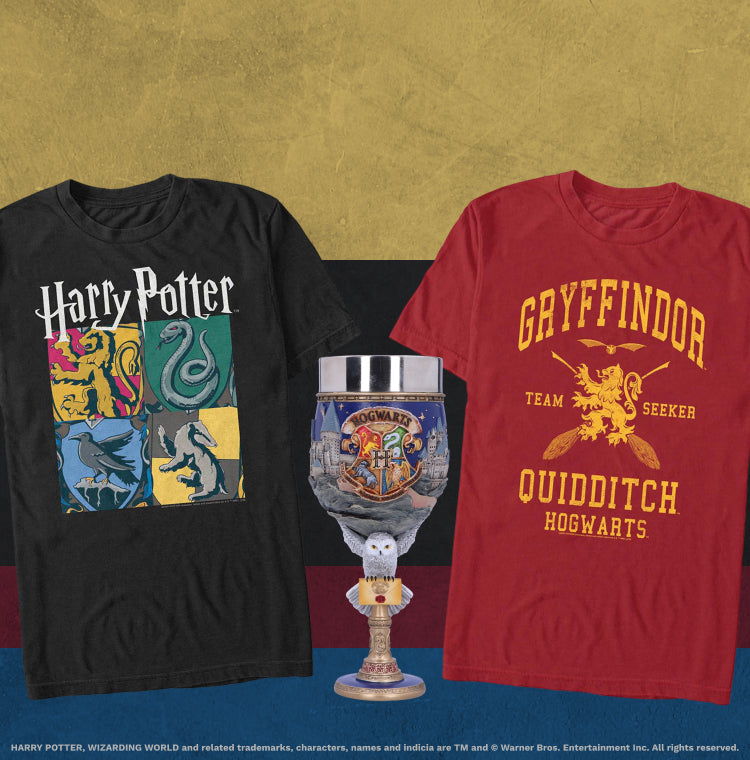 SHOP THE MAGIC WITH HOGWARTS HOUSE GOBLETS