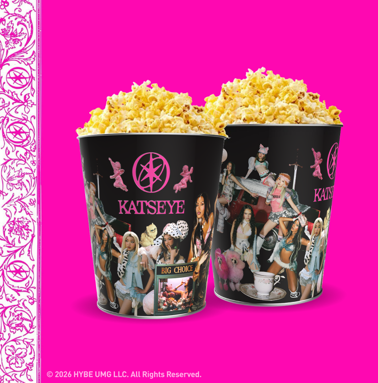 THE KATSEYE POPCORN BUCKET