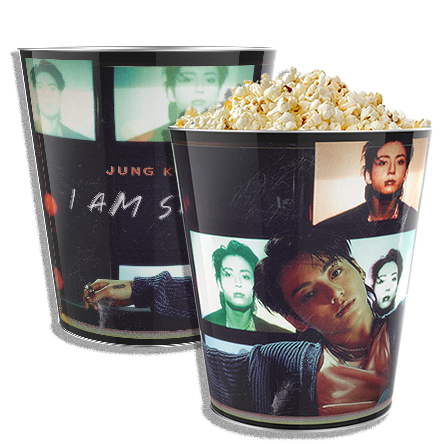 Jung Kook Popcorn Bucket  & Tumbler