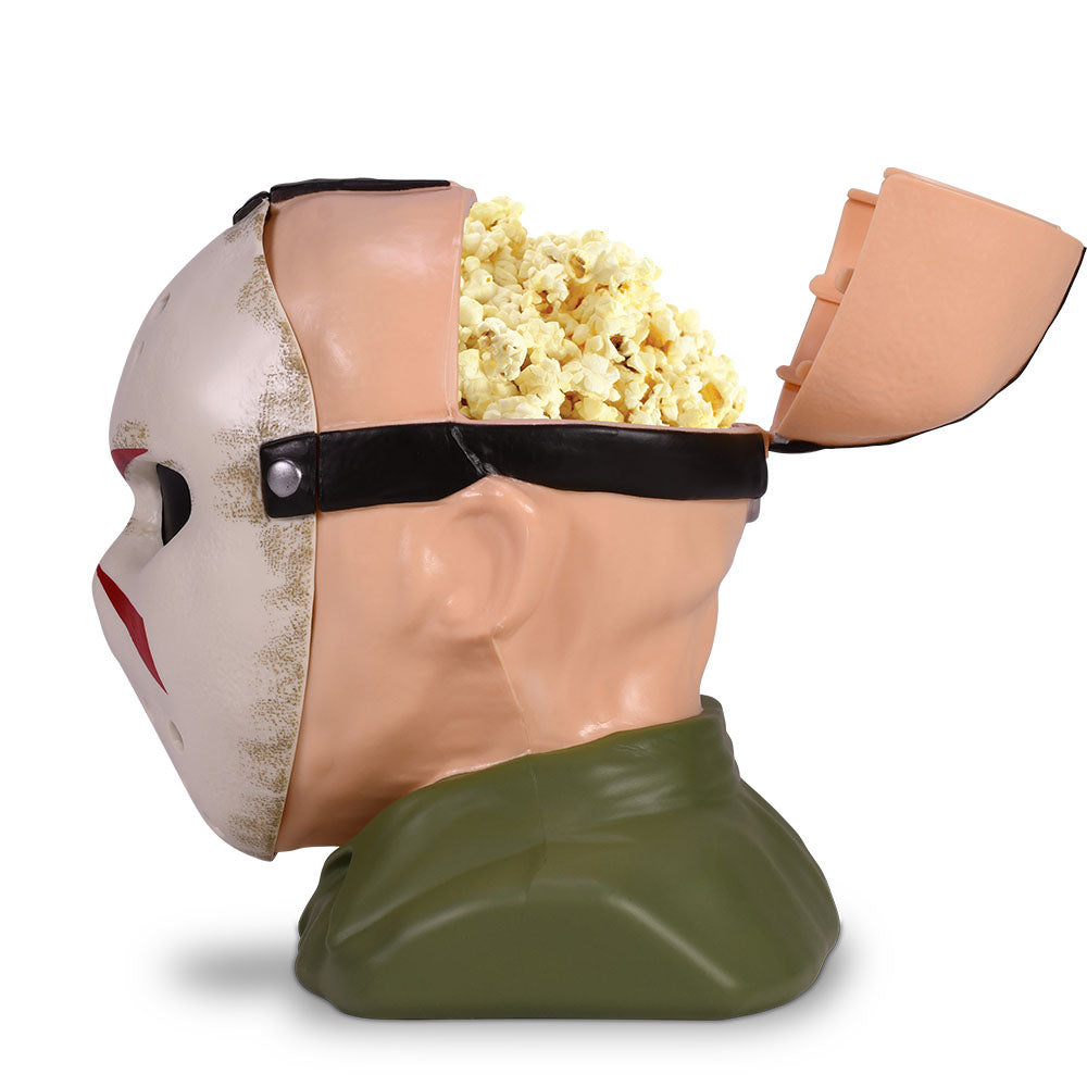 Friday the 13th Jason Popcorn Container back view