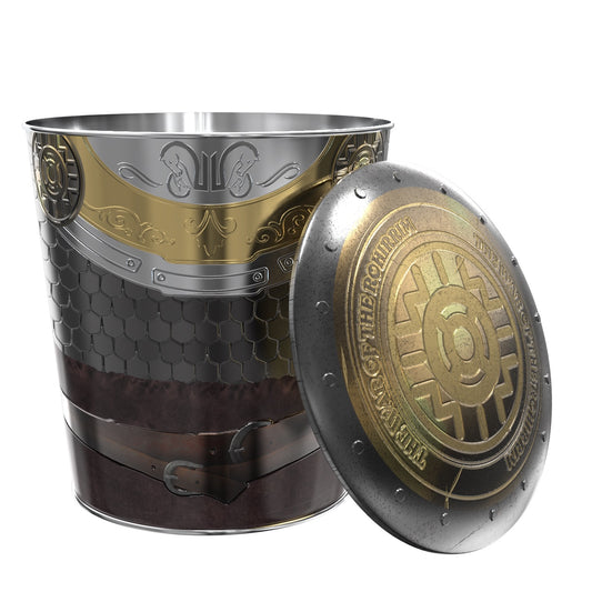 The Lord of the Rings: The War of the Rohirrim Armor Shield Popcorn Bucket - Limited Edition