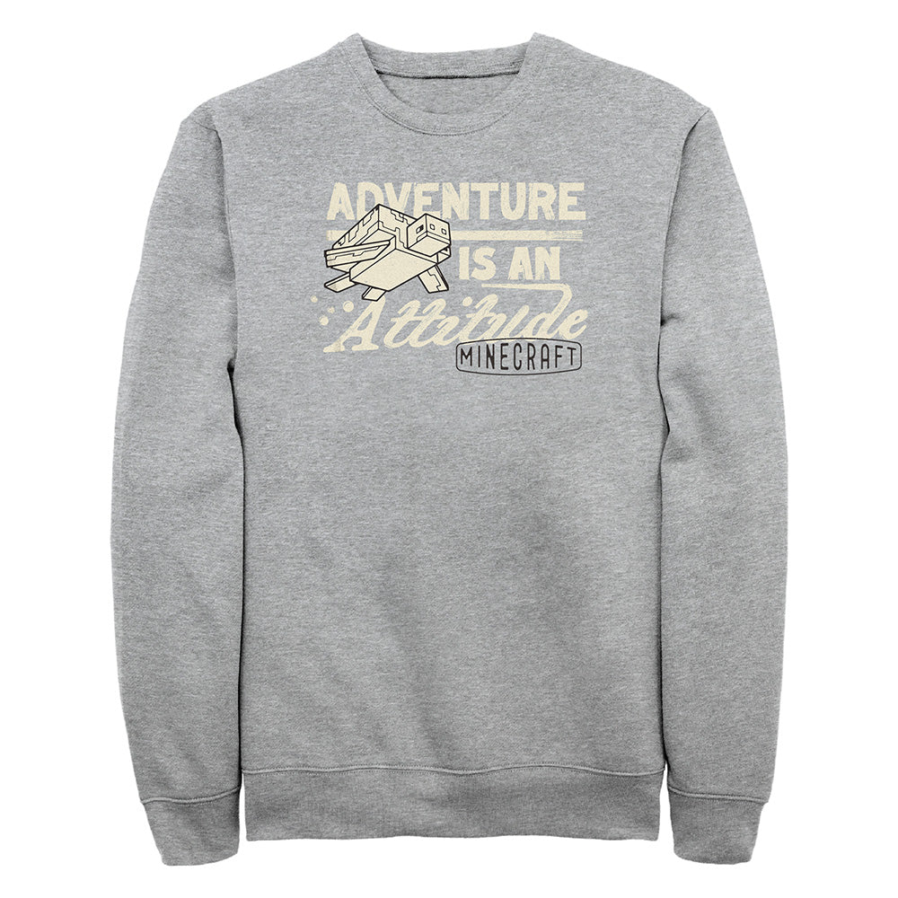 A Minecraft Movie Adventure is an Attitude Crewneck Sweatshirt