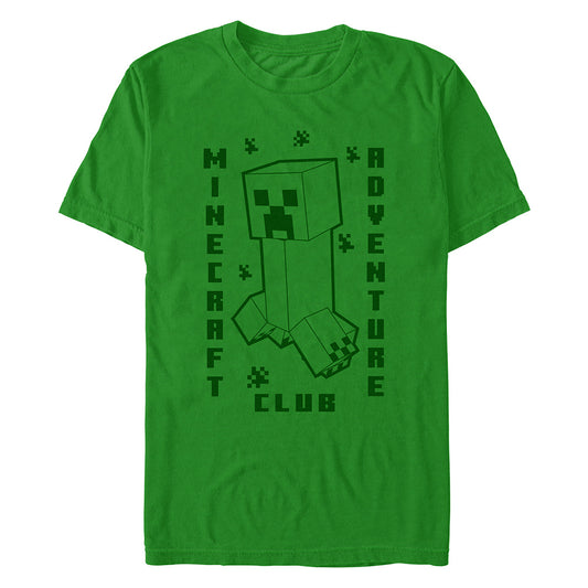 A Minecraft Movie Creeper Club Adult T-Shirt