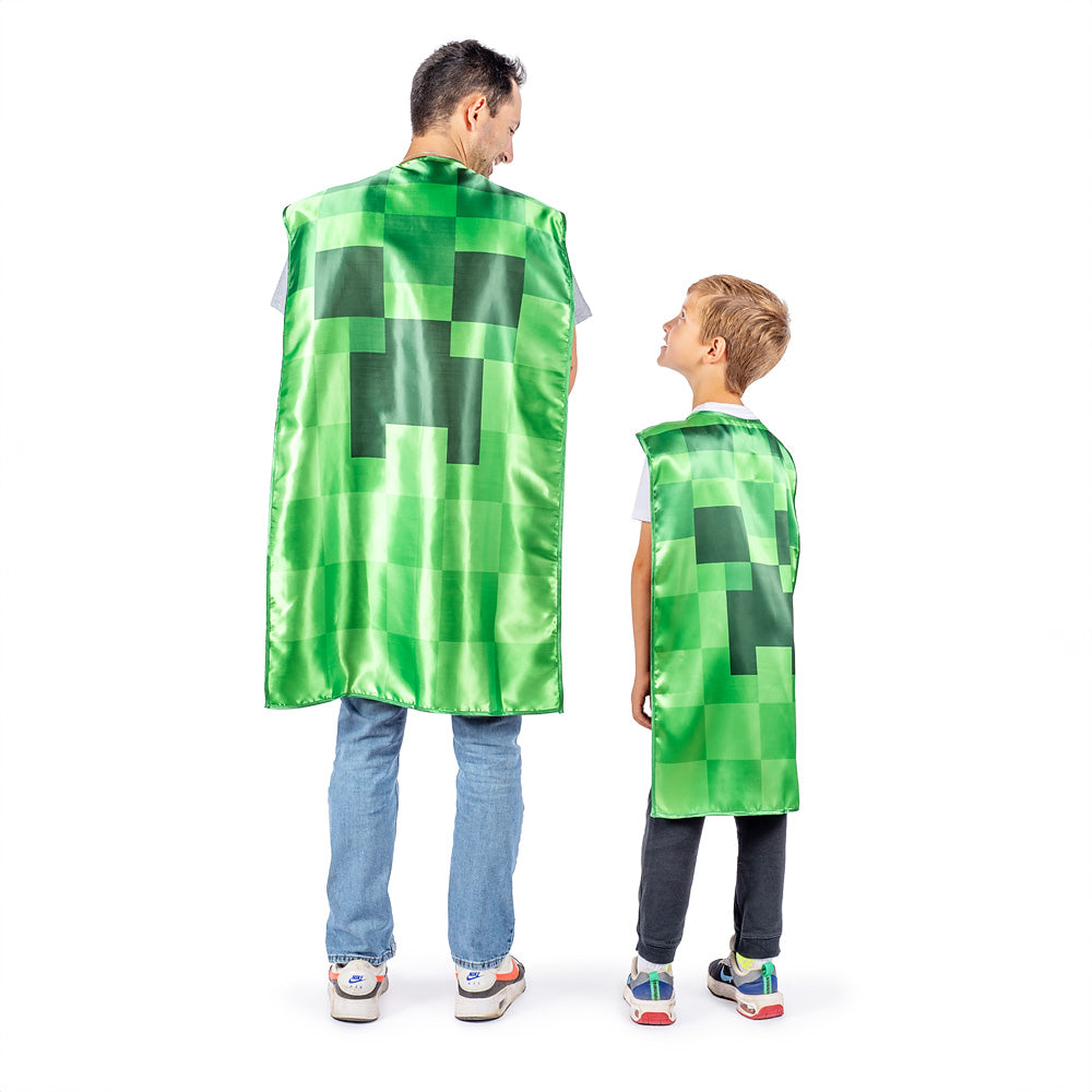 A Minecraft Movie Creeper Adult Size Cape