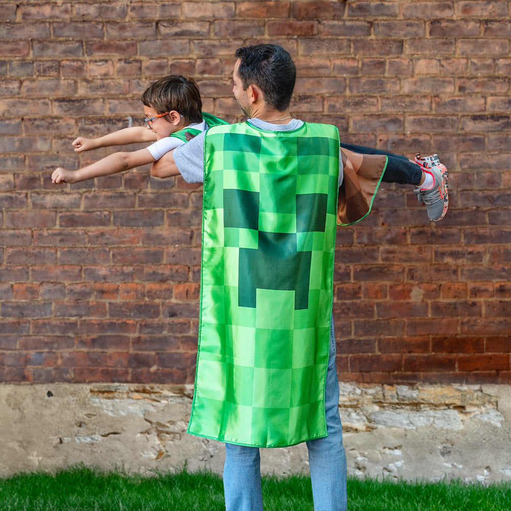 A Minecraft Movie Creeper Adult Size Cape