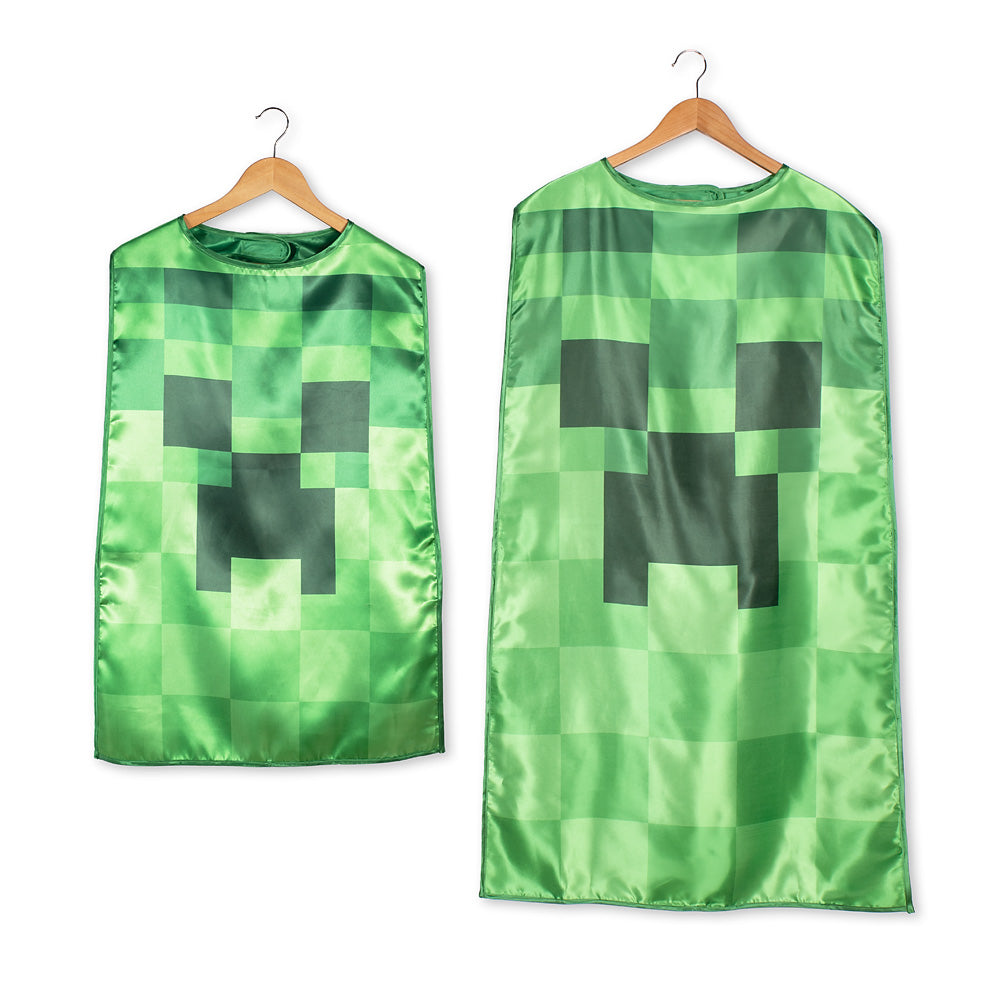 A Minecraft Movie Creeper Adult Size Cape