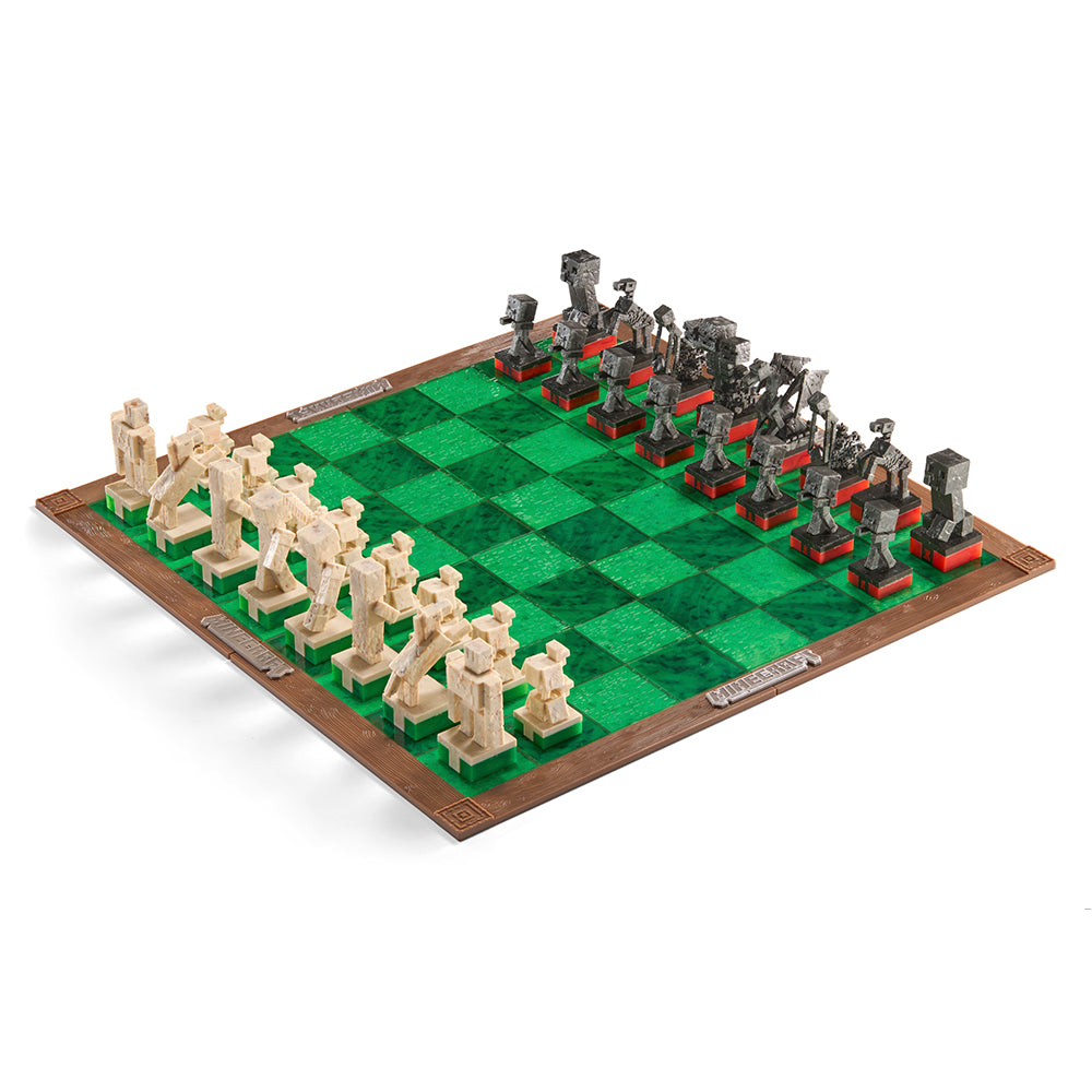 A Minecraft Movie Chess Set