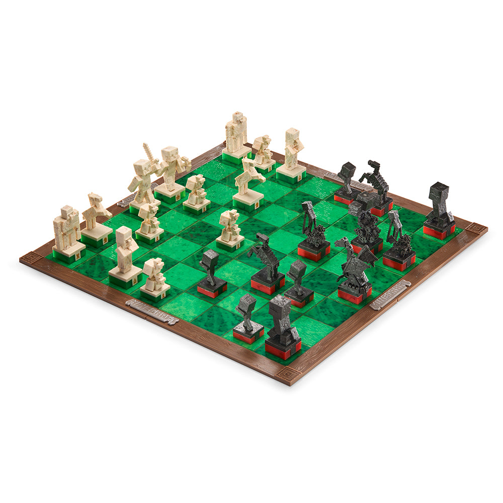 A Minecraft Movie Chess Set