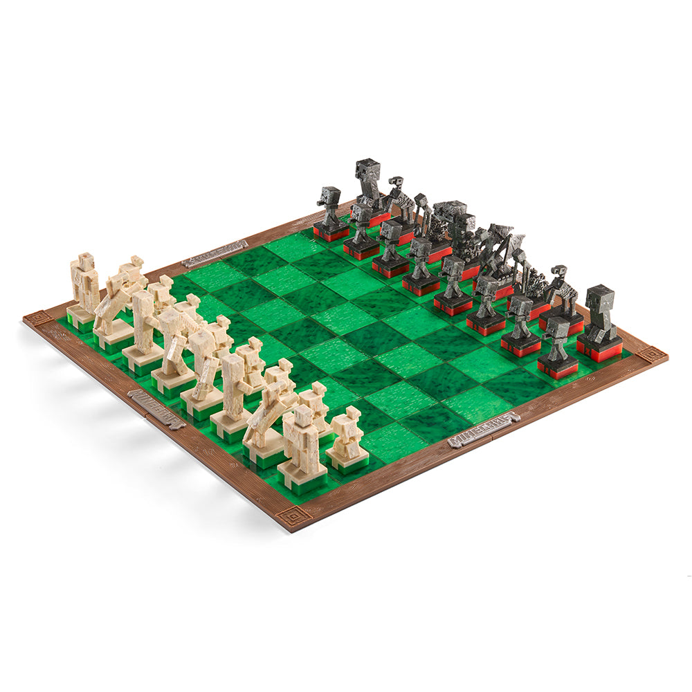 A Minecraft Movie Chess Set