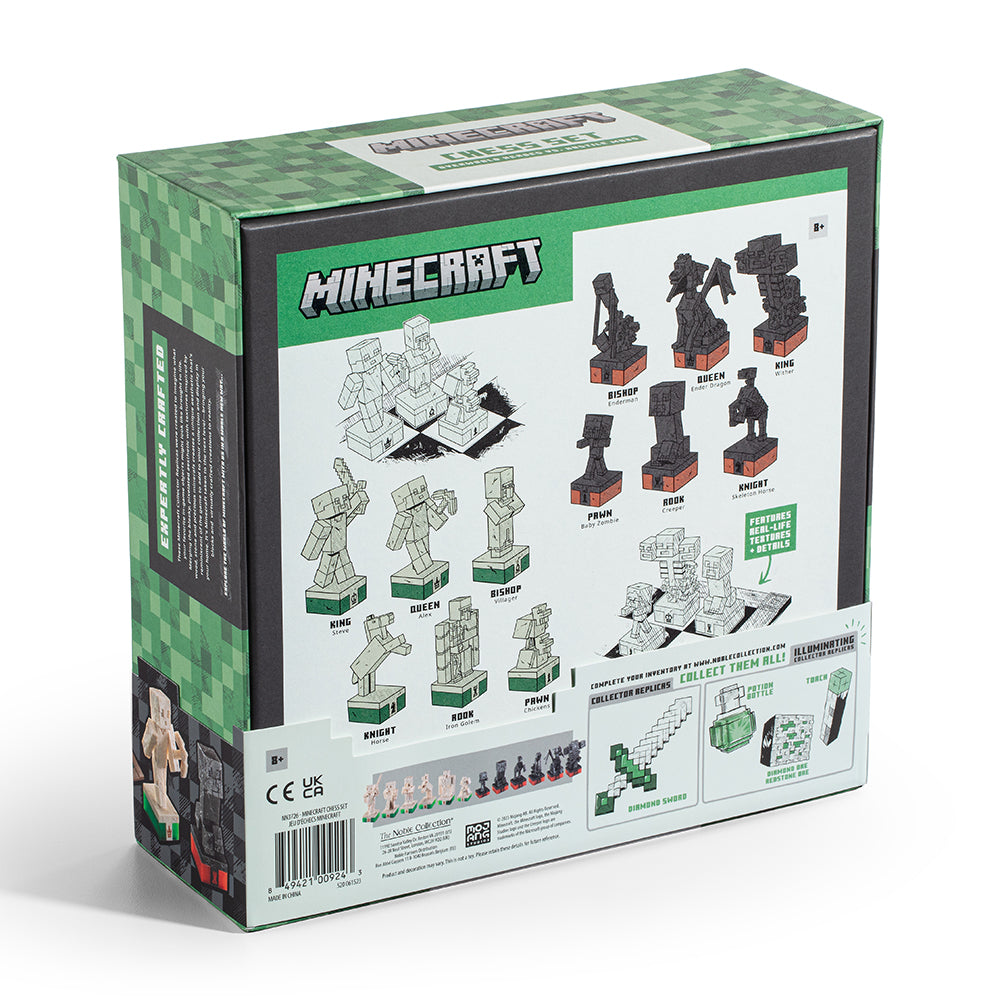 A Minecraft Movie Chess Set