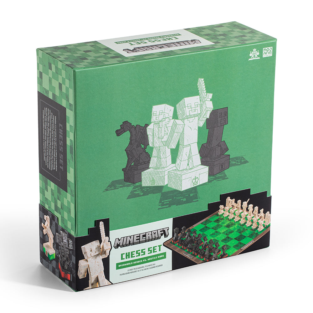 A Minecraft Movie Chess Set