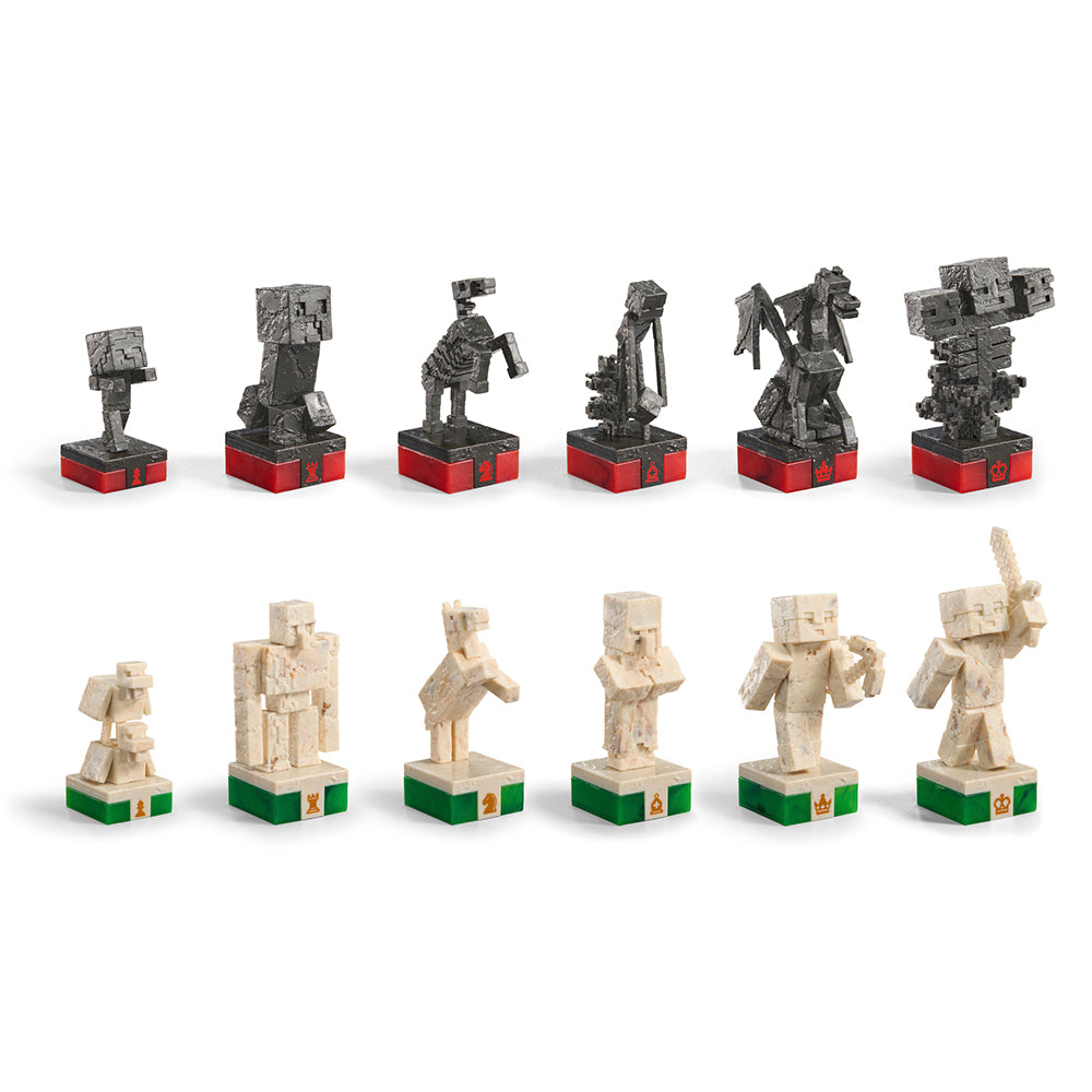 A Minecraft Movie Chess Set