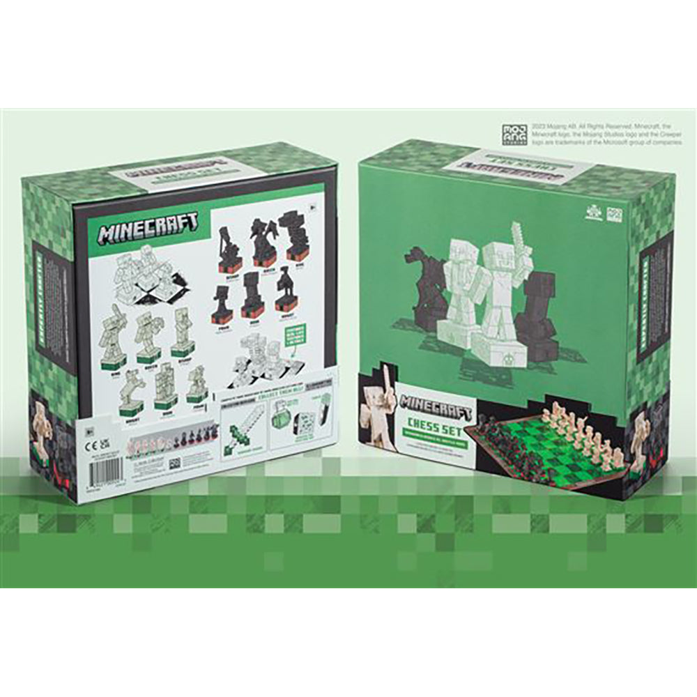 A Minecraft Movie Chess Set