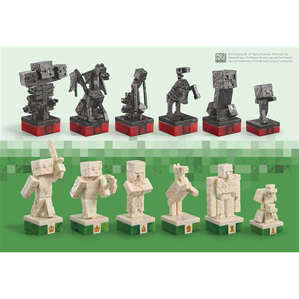 A Minecraft Movie Chess Set