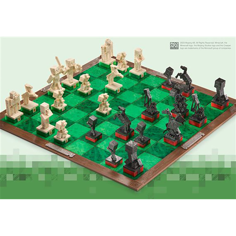 A Minecraft Movie Chess Set