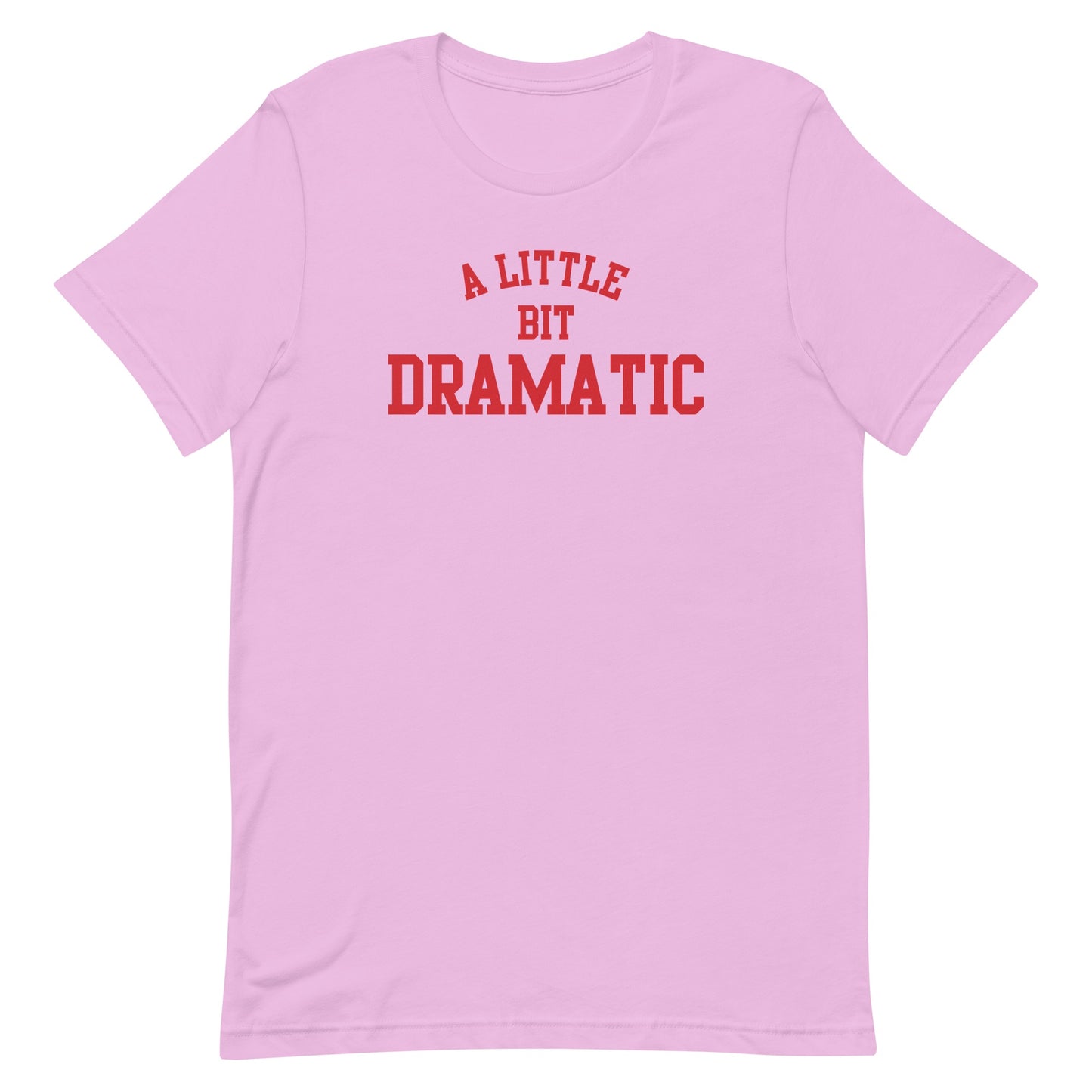 Mean Girls A Little Bit Dramatic Adult Short Sleeve T-Shirt Lilac