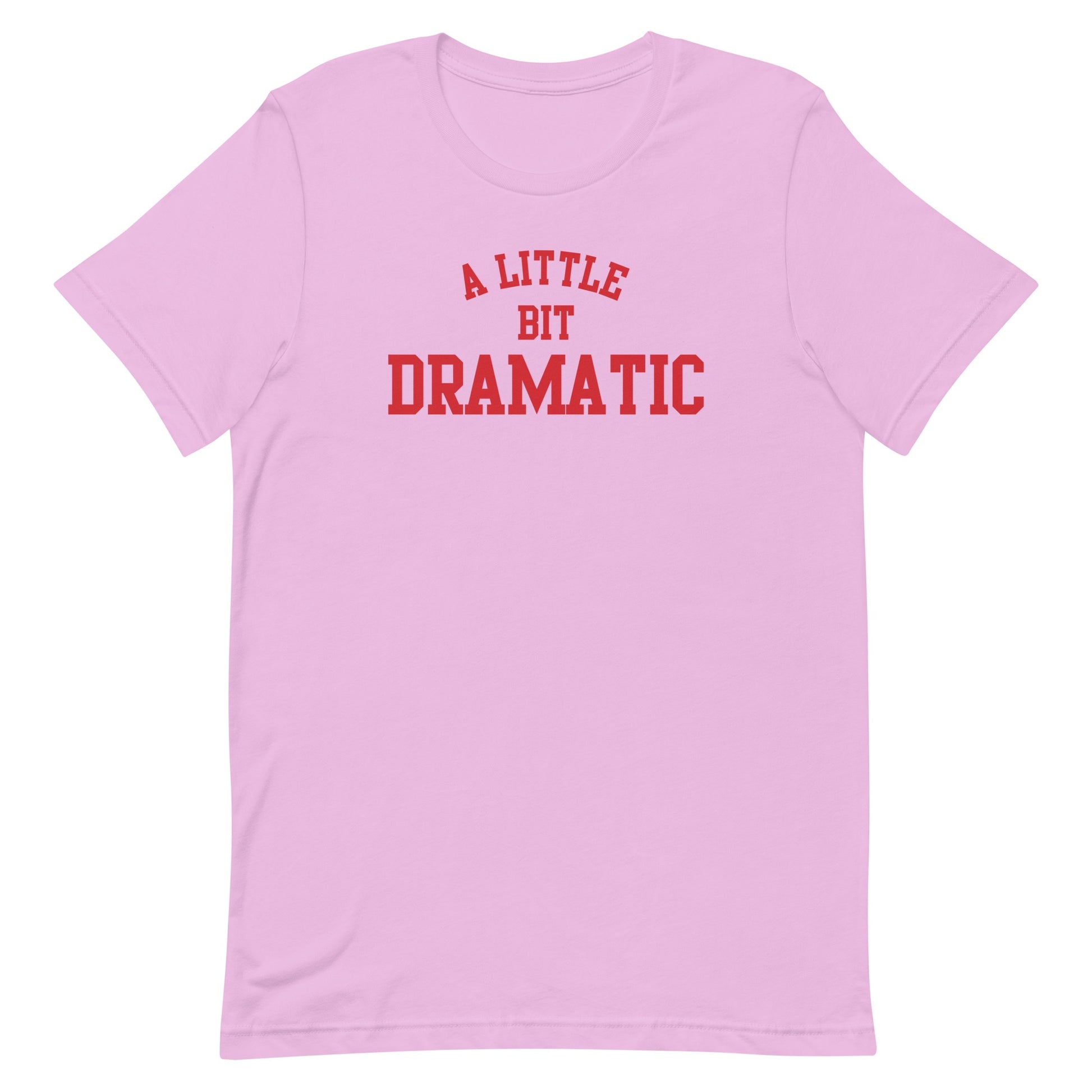 Mean Girls A Little Bit Dramatic Adult Short Sleeve T-Shirt Lilac