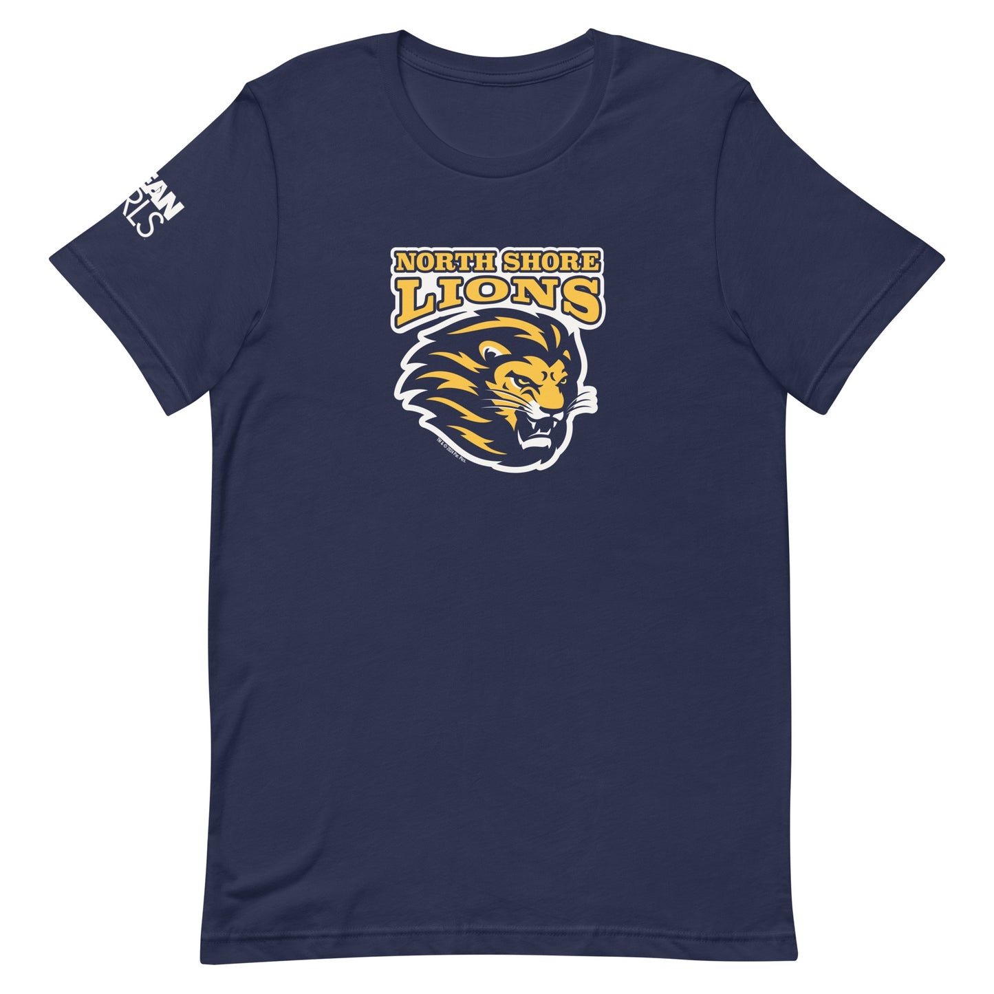 Mean Girls Musical Lions Adult T-Shirt Navy