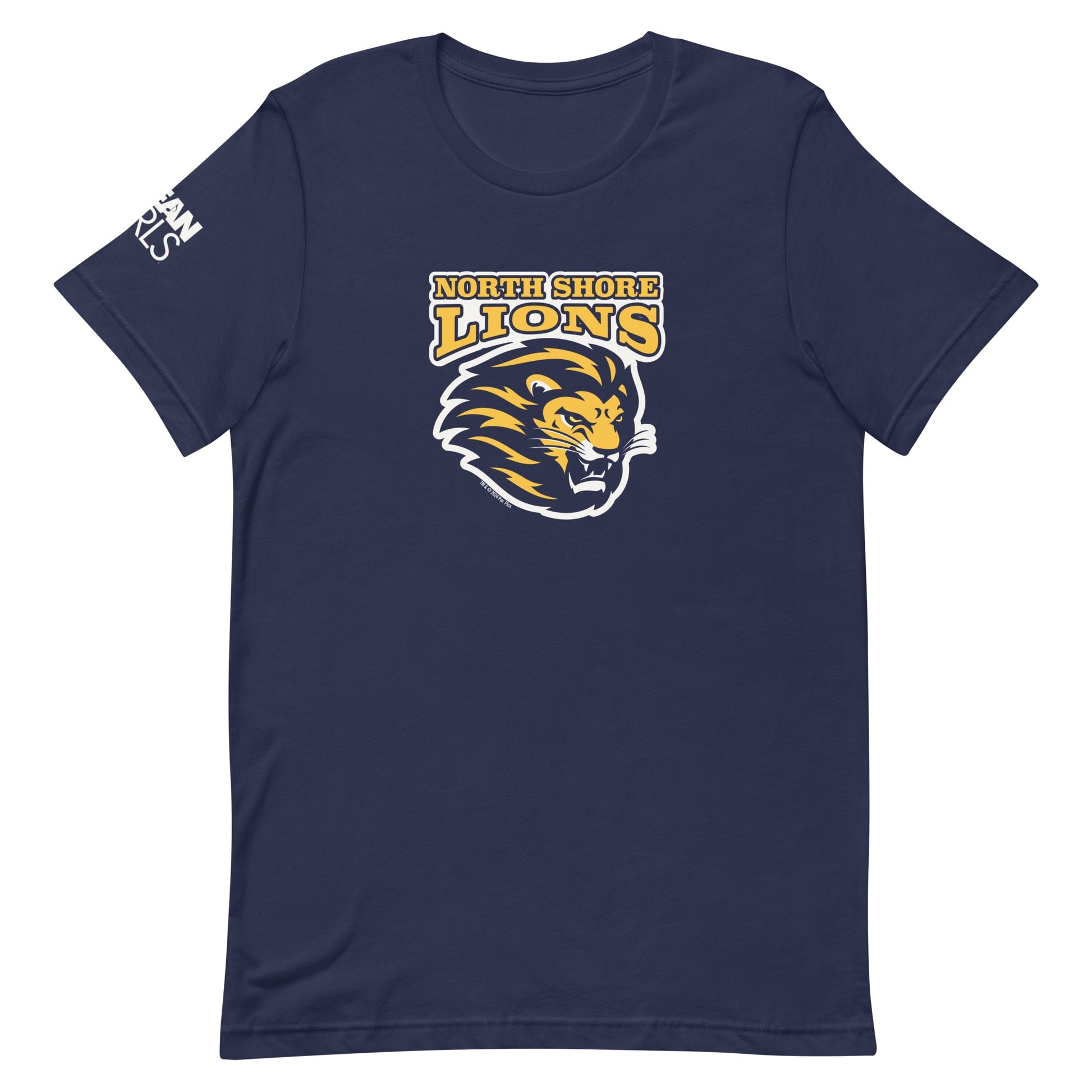 Mean Girls Musical Lions Adult T-Shirt Navy