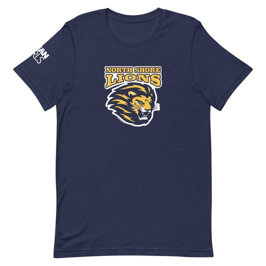 Mean Girls Musical Lions Adult T-Shirt Navy