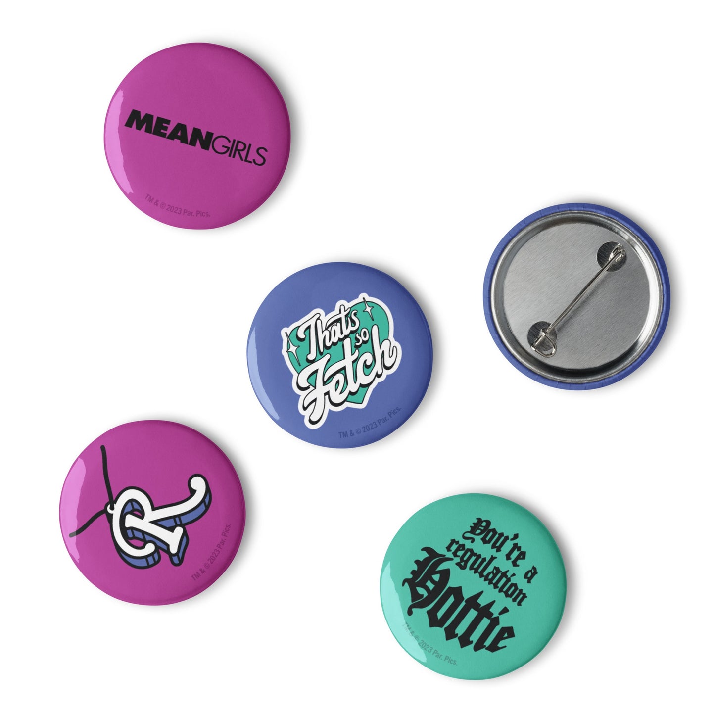 Mean Girls Day Pin Button Set