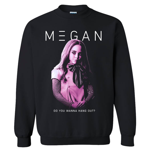 M3GAN Do You Wanna Hang Out? Sweatshirt Black