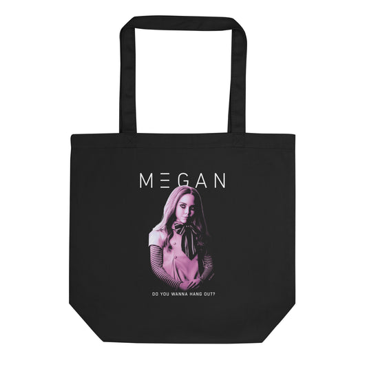 M3GAN Do You Wanna Hang Out? Eco Tote Bag Black